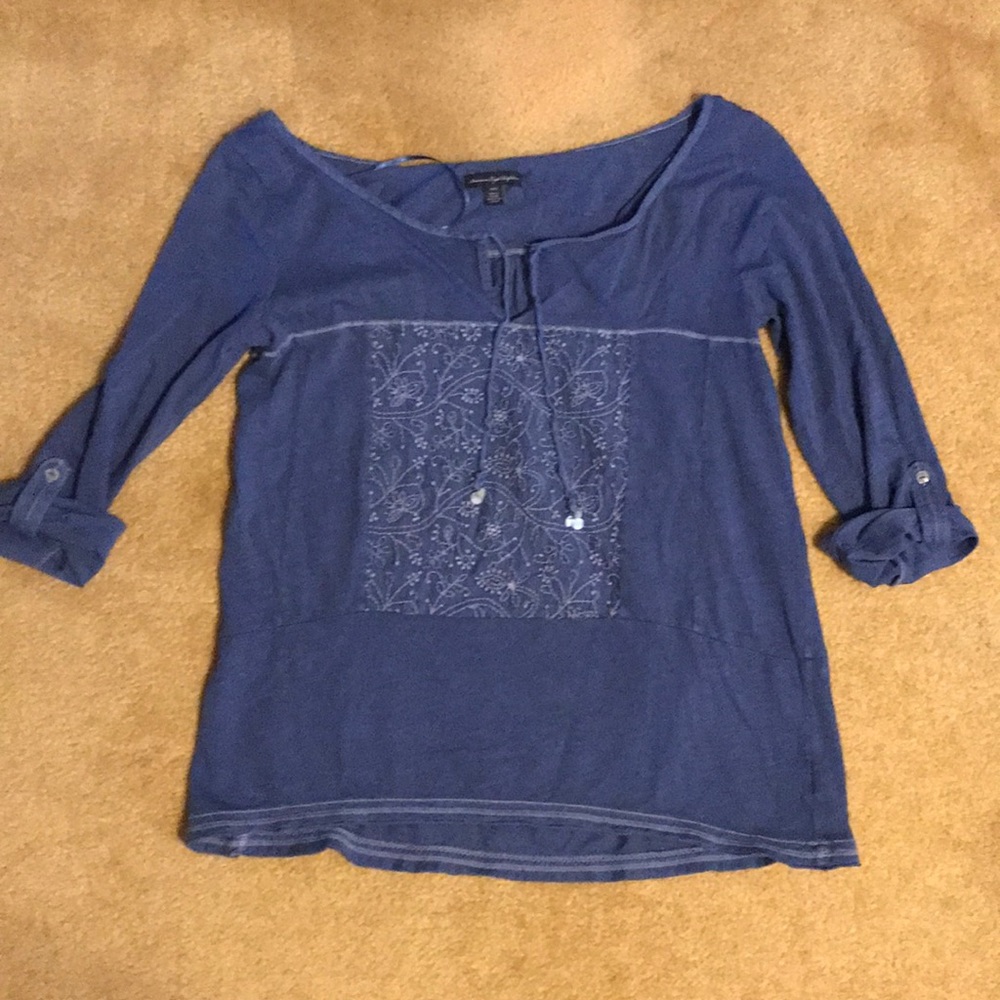 American Eagle Peasant Top